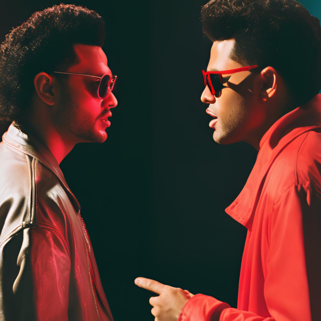 After Hours Media Hub, weeknd, a guy working on laptop in his dark room, dark room, business work, AI picture, AI working picture, digital work, media, digital marketing, website development, video advertisement, after hours